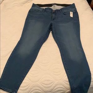 Old navy plus short jeans.